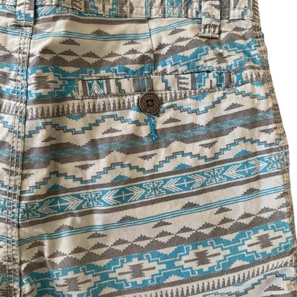 Epic Threads Boys Shorts Blue Gray Geometric Shapes Size 10 - Picture 3 of 7